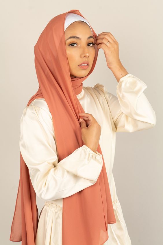 Georgette Scarf Musturd