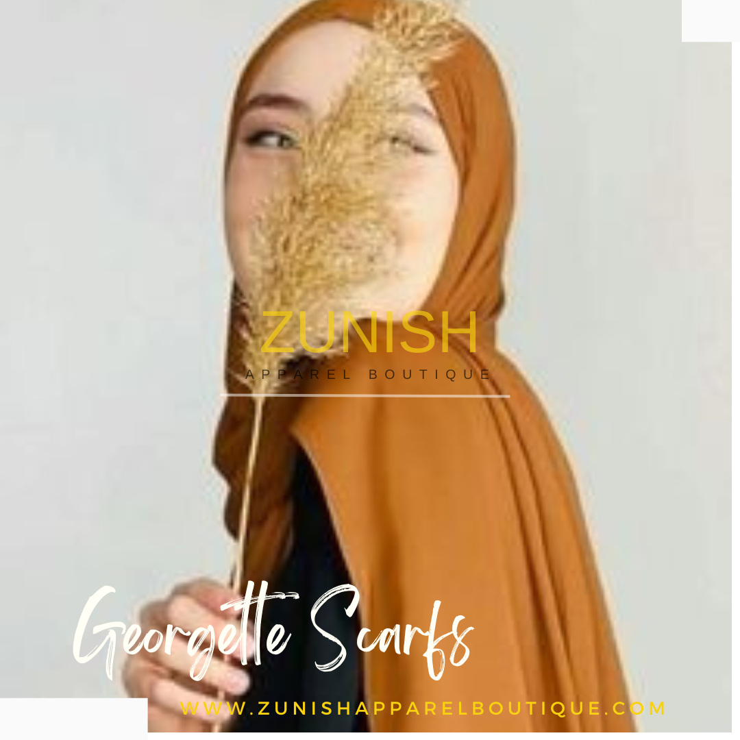 Georgette Scarf Musturd