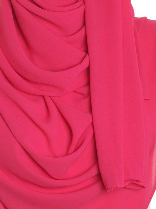 Georgette Scarf Pink