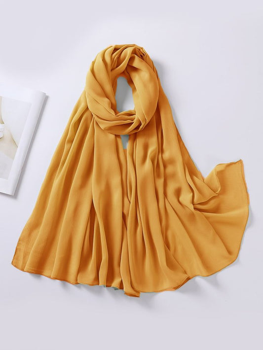 Georgette Scarf Musturd